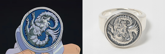 カリオストロの城 クラリスリング・伯爵リング | トムスショップ 