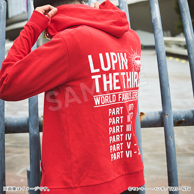 パーカー レッド