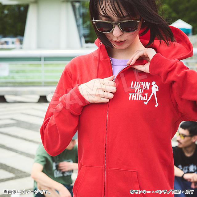 パーカー レッド