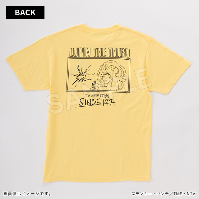 Tシャツ 不二子 ライトイエロー