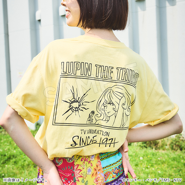 Tシャツ 不二子 ライトイエロー