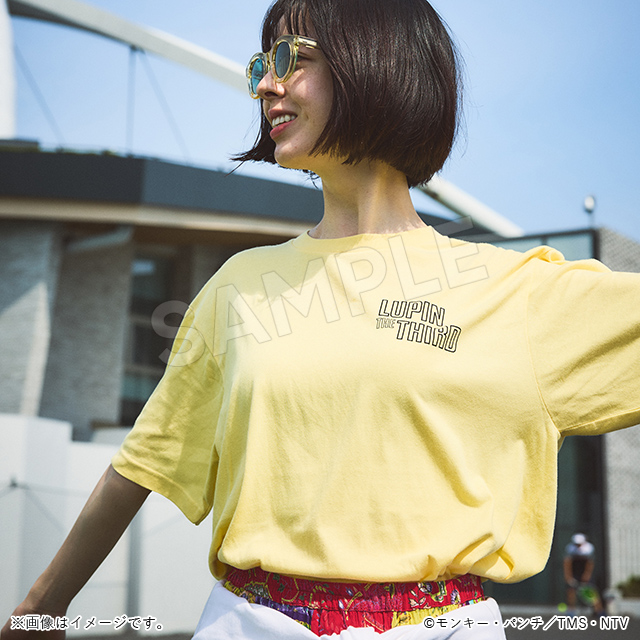 Tシャツ 不二子 ライトイエロー