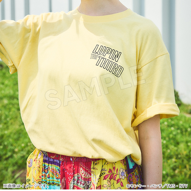 Tシャツ 不二子 ライトイエロー