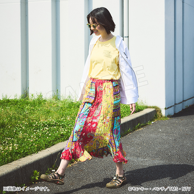 Tシャツ 不二子 ライトイエロー