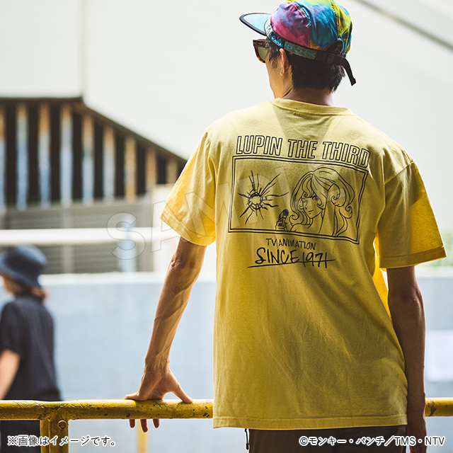 Tシャツ 不二子 ライトイエロー