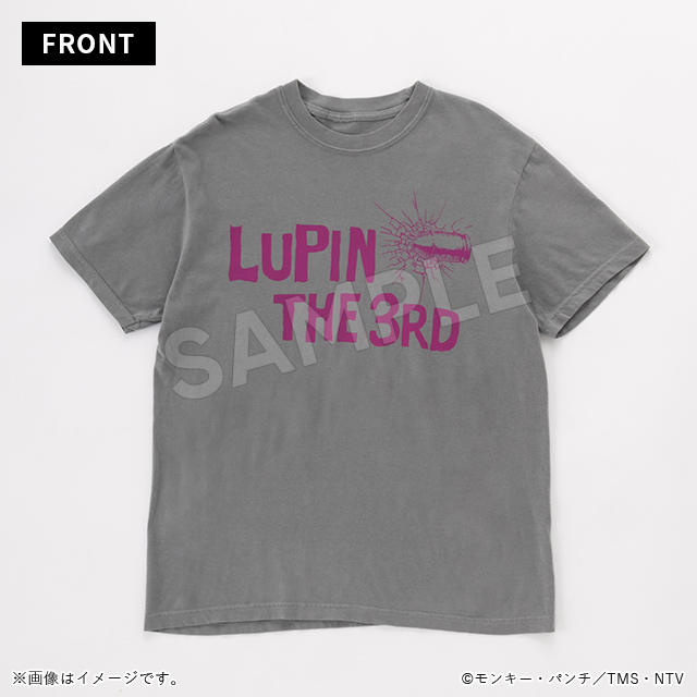 Tシャツ LUPIN THE 3RD グレー