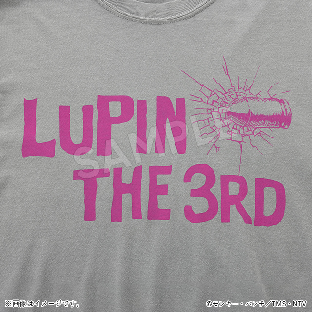 Tシャツ LUPIN THE 3RD グレー