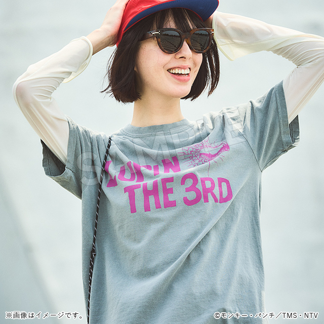 Tシャツ LUPIN THE 3RD グレー