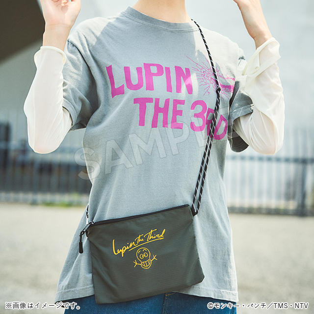 Tシャツ LUPIN THE 3RD グレー