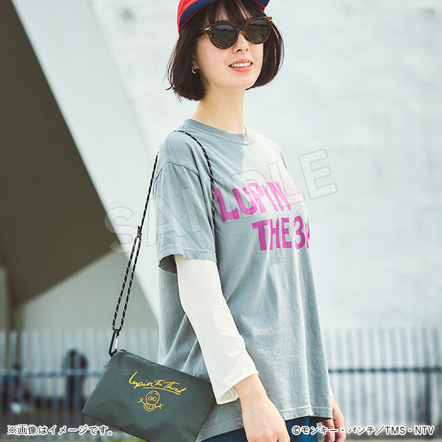 Tシャツ LUPIN THE 3RD グレー