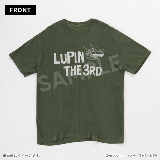 Tシャツ LUPIN THE 3RD グリーン