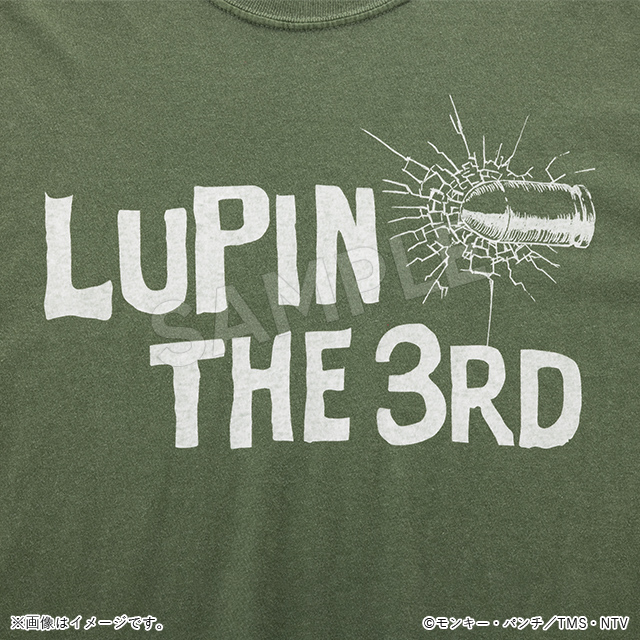 Tシャツ LUPIN THE 3RD グリーン