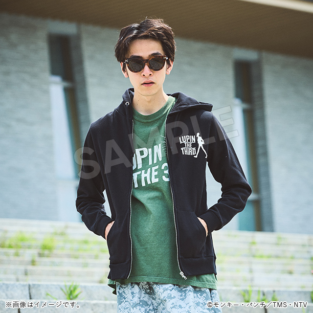Tシャツ LUPIN THE 3RD グリーン