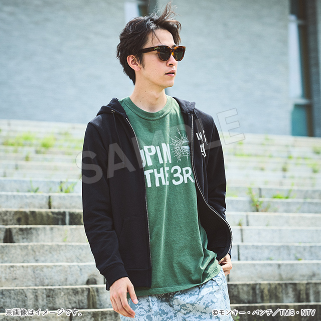 Tシャツ LUPIN THE 3RD グリーン