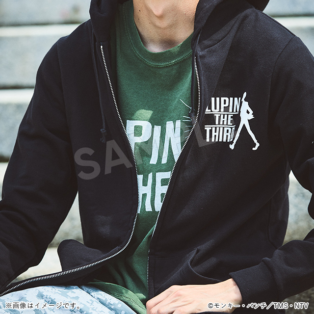 Tシャツ LUPIN THE 3RD グリーン