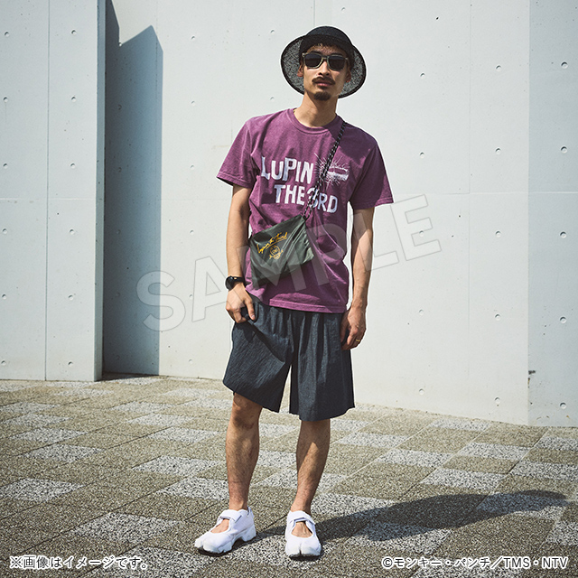 Tシャツ LUPIN THE 3RD ワインレッド