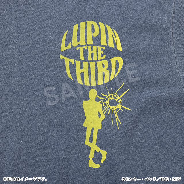 Tシャツ ルパン ブルー