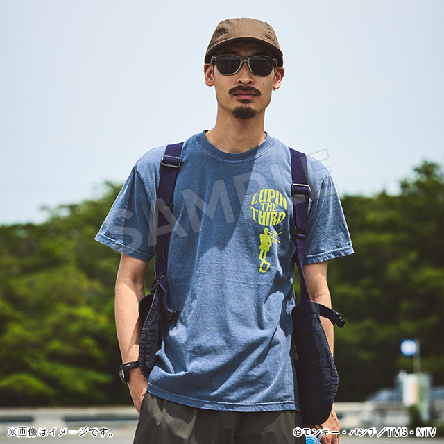 Tシャツ ルパン ブルー