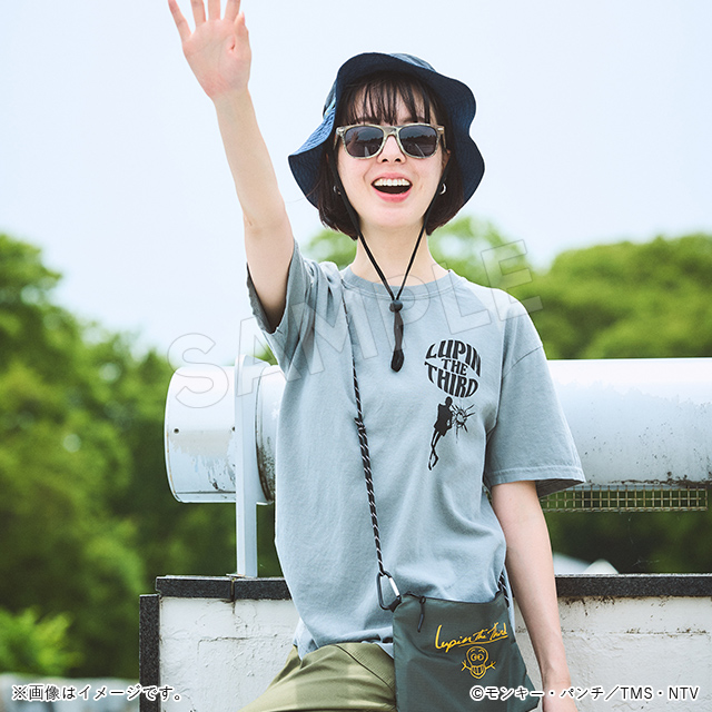 Tシャツ ルパン グレー