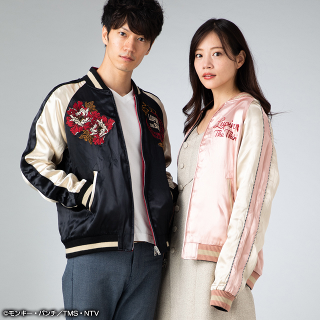 ルパン三世 本格刺繍 スカジャン パーカー ロングtシャツ トムスショップ トムス エンタテインメント公式通販サイト