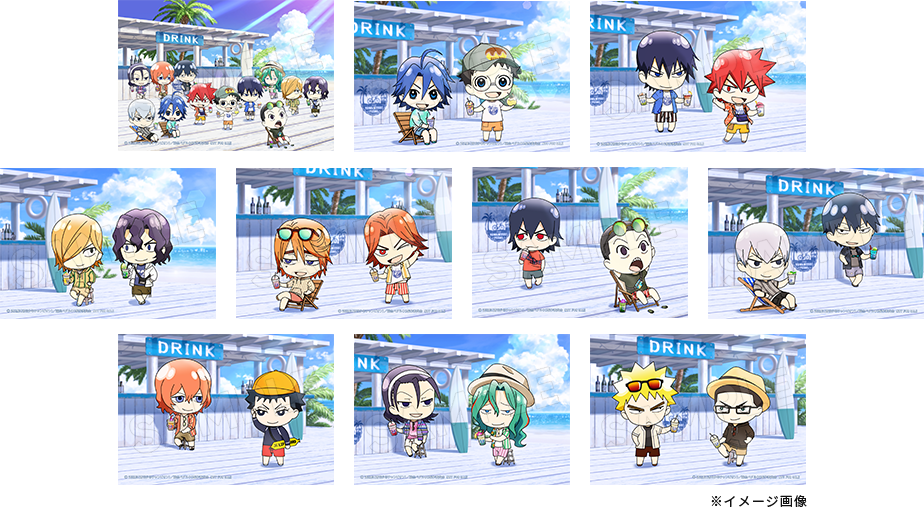 特製ブロマイド サマーバケーション ミニキャラVer.(全9種)