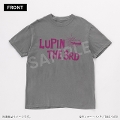 ルパン三世　半袖Tシャツ LUPIN THE 3RD グレー／Apparel Edition