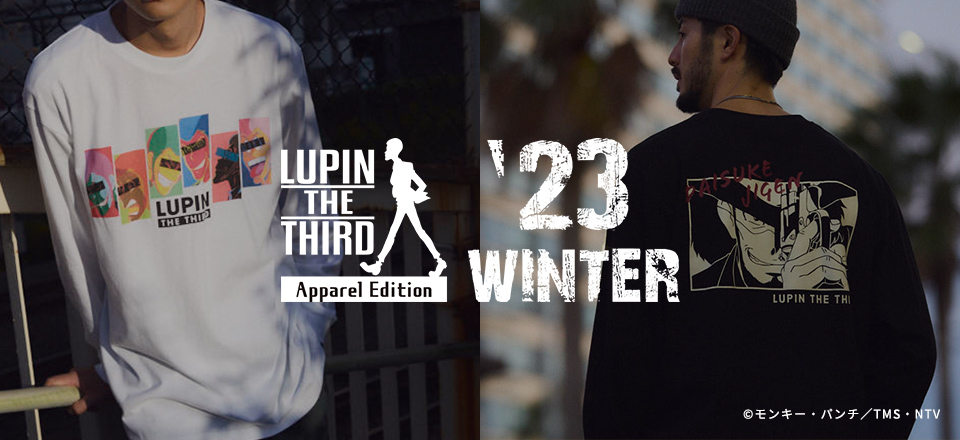 ypOzLUPIN THE THIRD Apparel Edition '23 WINNTER